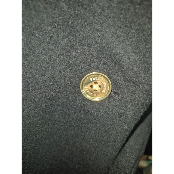 MICHAEL Michael Kors Blended Wool Jacket Coat Size XS Black - Picture 9 of 11